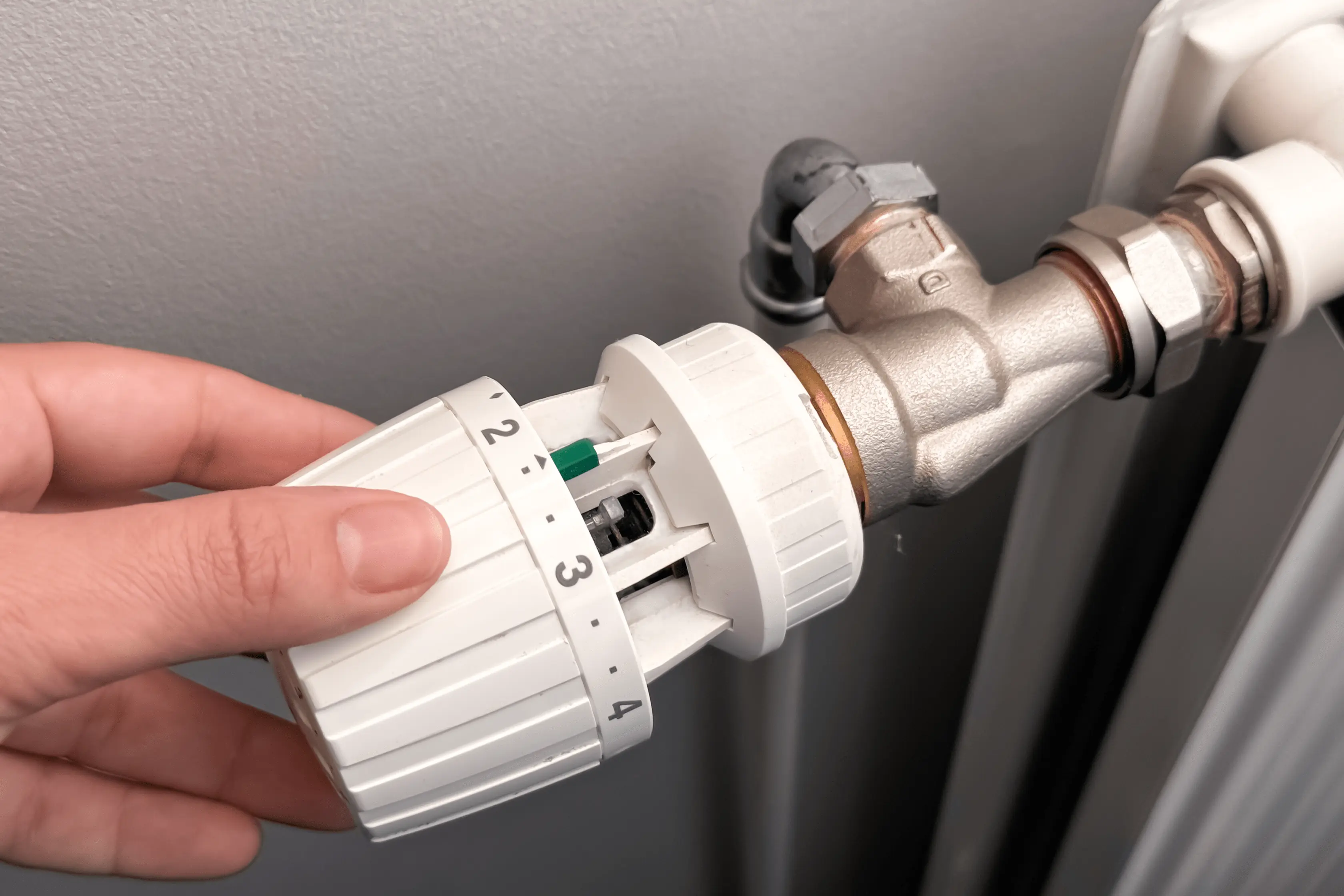 Shut The Thermostatic Radiator Valve